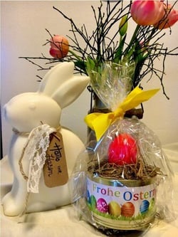 Osterdose mit Ei